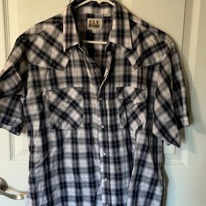 Ely Cattleman, snap up, short sleeve